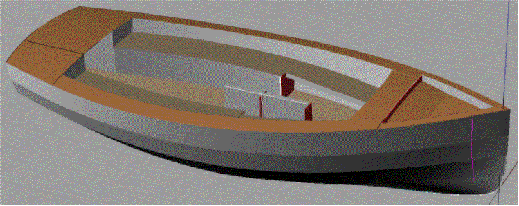 Cape Cutter 19 Dayboat 3D image